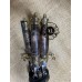 Набор для шашлыка "Кортик - 3" с вилкой для снятия мяса.